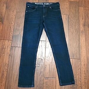 Nautica boy's dark denim skinny jeans size 20